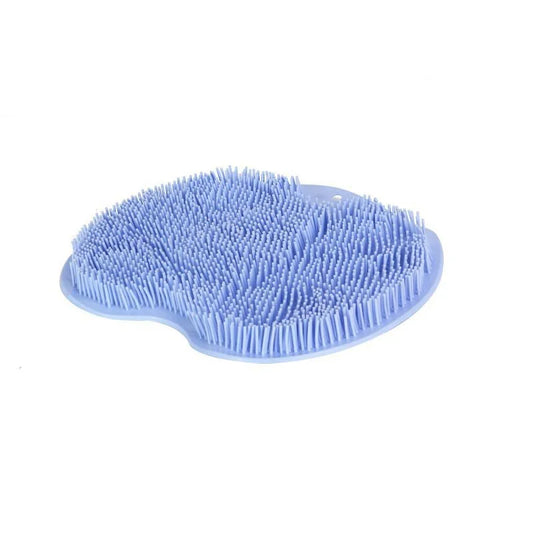 Blue Shower Foot & Back Scrubber Massage Pad