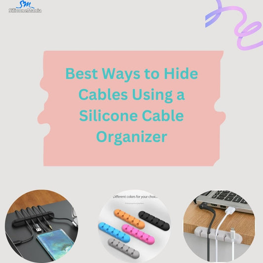 silicone cable organizer
