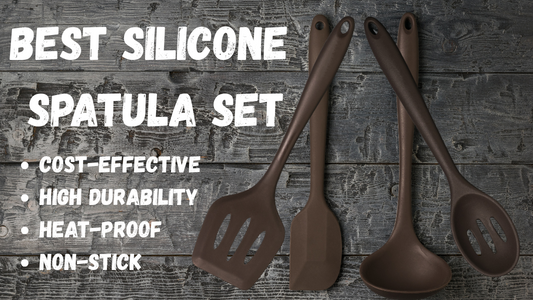 silicone spatula set, best silicone spatula set, mini spatula set, silicone cooking tools set, top rated spatula sets