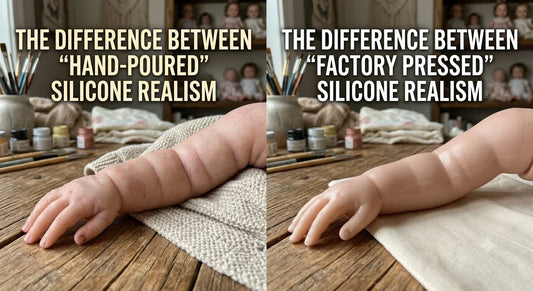 The Difference Between "Factory Pressed" and "Hand-Poured" Silicone Realism