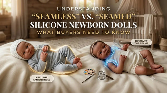 Understanding “Seamless” vs. “Seamed” Silicone Newborn Dolls: What Buyers Need to Know