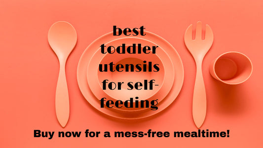 best toddler utensils for self-feeding, best utensils for toddlers, silicone baby utensils for toddlers, best suction plates for toddlers, silicone self-feeding utensils for toddlers