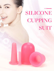 6 Cups Facial Cupping Set | Silicone Cupping Therapy Kit