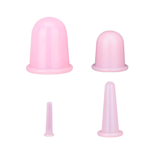Pink Silicone Cupping Set | Cupping Therapy Kit