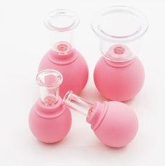 4 Piece Cupping Set | Silicone Cupping Therapy Kit