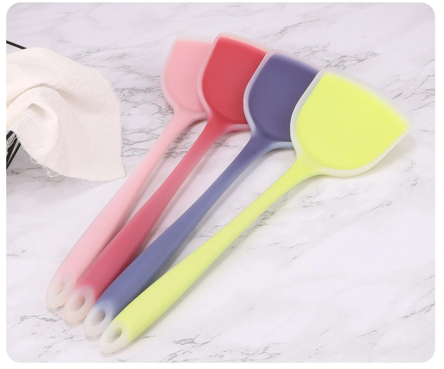 Silicone Translucent Spatula Set