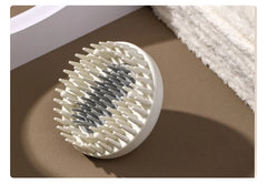 Silicone Bristles Scalp Scrubber | Shampoo Brush