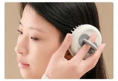 Silicone Bristles Scalp Scrubber | Shampoo Brush