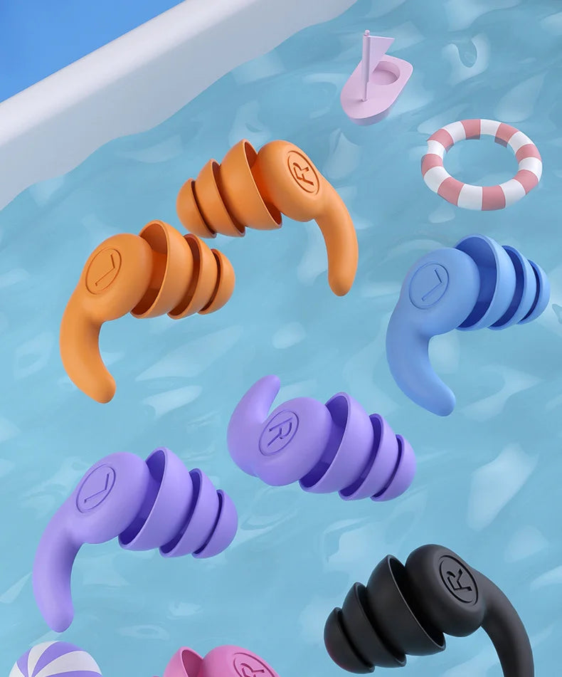 Silicone Waterproof Earplugs | Earplugs for Swimming