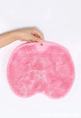 Pink Shower Foot & Back Scrubber Massage Pad