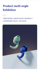 Soft Silicone Sleep Earbuds | Noise Reducing Earplugs