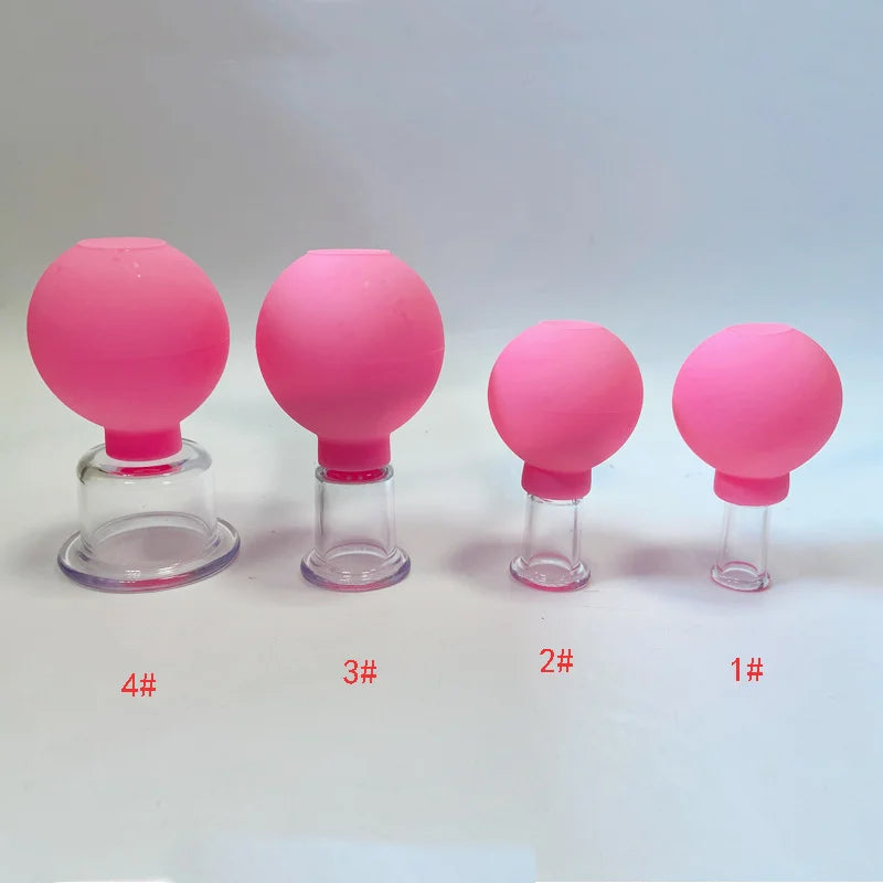 4 pcs Silicone Cupping Set | Best Cupping Device