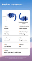 Soft Silicone Sleep Earbuds | Noise Reducing Earplugs