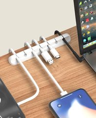 Silicone Cable Holder | Pack of five for best organization