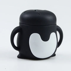 Cartoon Shaped Silicone Sippy cup for Newborn