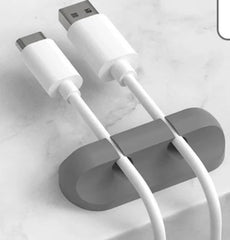 Silicone Cable Holder | Pack of five for best organization