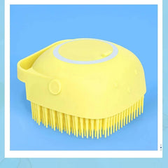 Soft Silicone Body Scrubber with soap dispenser