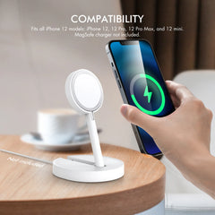 Phone Charger Holder with Adjustable Stand