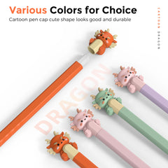 Cartoon Apple Pencil Case Cute Silicone Sleeve