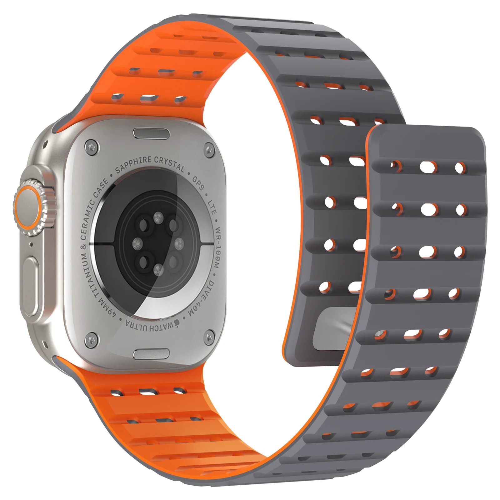 Silicone Apple Watch Bands for Ultra 2 & SE Series