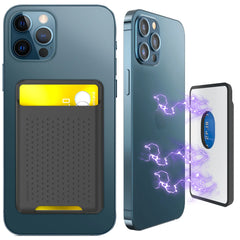 Magnetic iPhone x Card Holder Case Compatible with iPhone 12