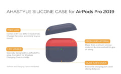 Premium Silicone Two Toned AirPods Pro Case