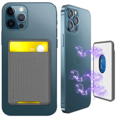 Magnetic iPhone x Card Holder Case Compatible with iPhone 12