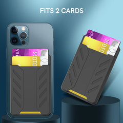 Silicone Magnetic Wallet Card for Apple iPhone