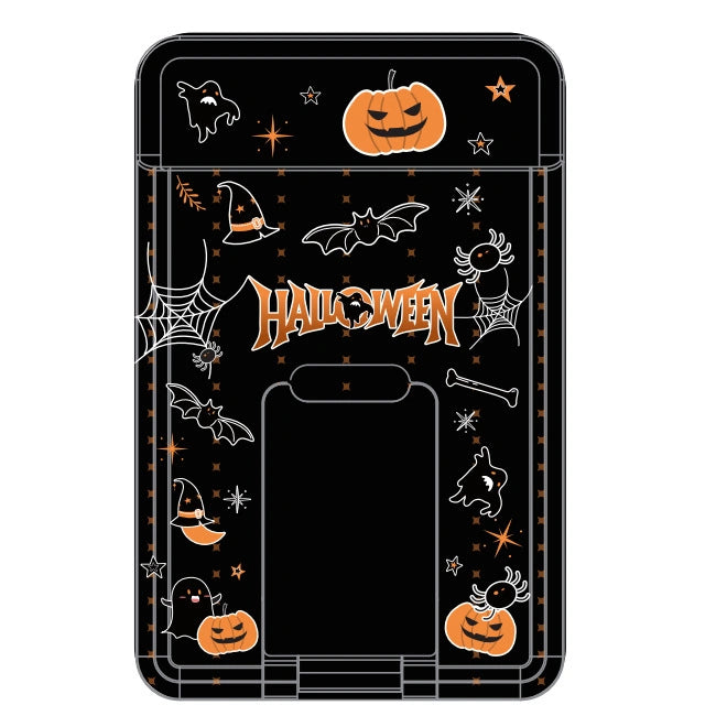 Silicone Magnetic Phone Wallet Card Holder Compatible with Apple