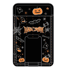 Silicone Magnetic Phone Wallet Card Holder Compatible with Apple