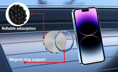 Magnetic Suction Cup Phone Holder for iPhone 15, 14, 13, and 12 Series