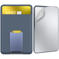 Silicone Magnetic Phone Wallet Card Holder Compatible with Apple