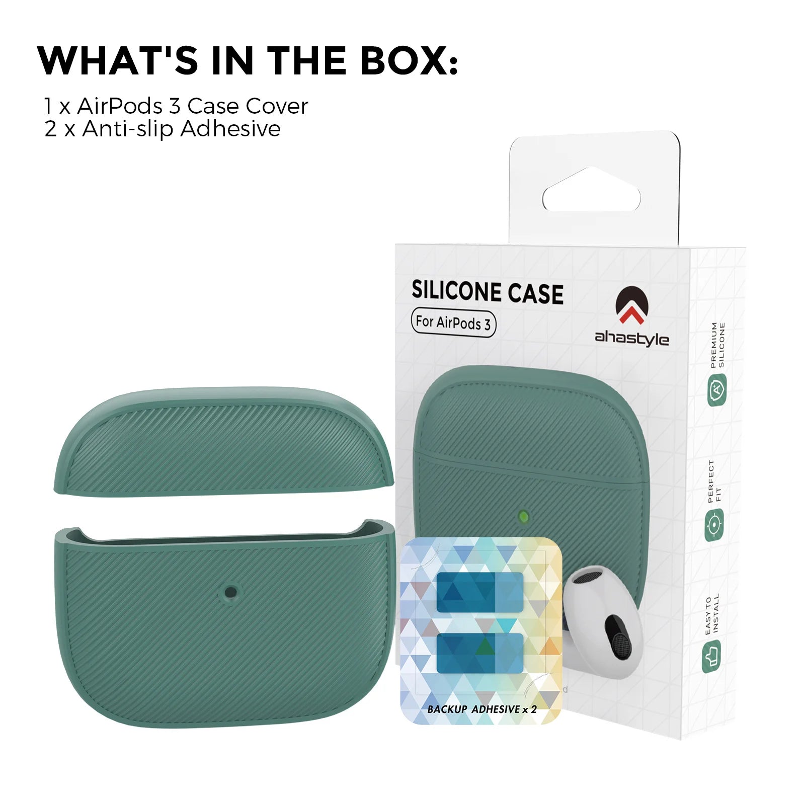 Rugged Hard AirPods Case with Aluminum Design for AirPods 3