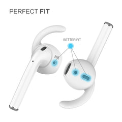 Silicone AirPod Ear Hooks Compatible with AirPods 1 & 2