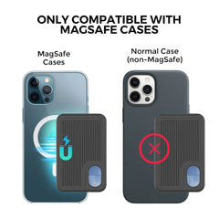 Silicone Phone Wallet for back of iPhone 14/13/12