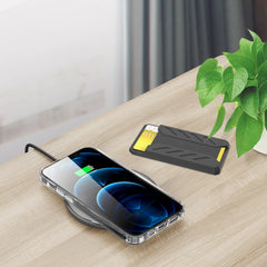 Silicone Magnetic Wallet Card for Apple iPhone