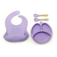 9-piece Silicone Baby Feeding Set | Best Baby Utensils