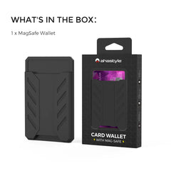 Silicone Magnetic Wallet Card for Apple iPhone