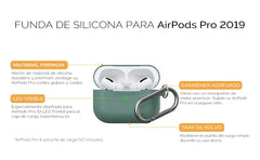 Full Cover AirPods Keychain Case for AirPods Pro