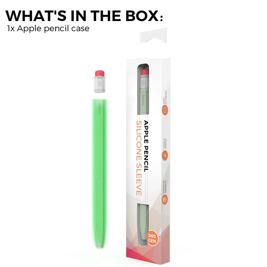 Silicone Classic Apple Pencil 2 Case for Gen 2 Apple Pencils