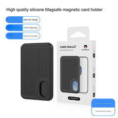 Silicone Phone Wallet for back of iPhone 14/13/12