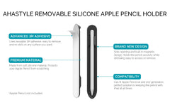Silicone 1/2 Apple Pencil Holder