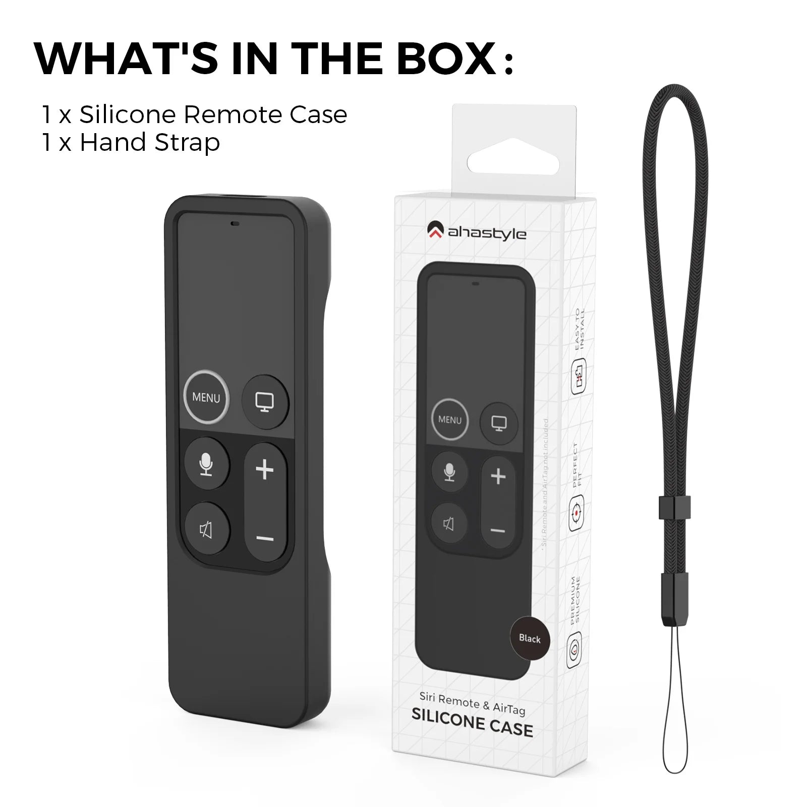 Silicone Apple TV Remote Case 4K/HD Siri