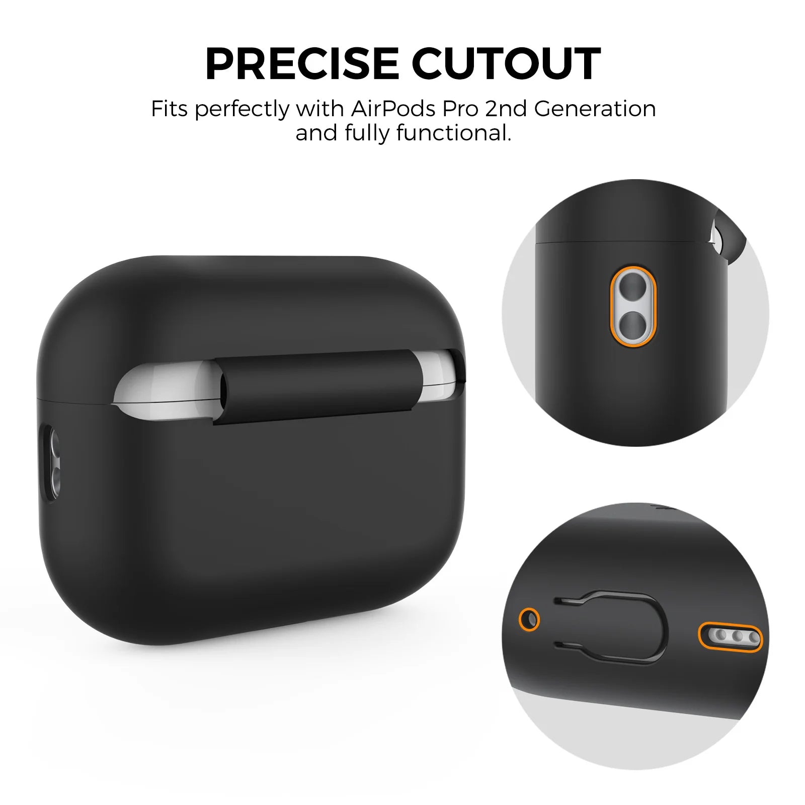 Silicone Case for AirPods Pro 2nd Generation