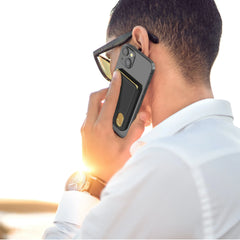Silicone Phone Wallet for back of iPhone 14/13/12