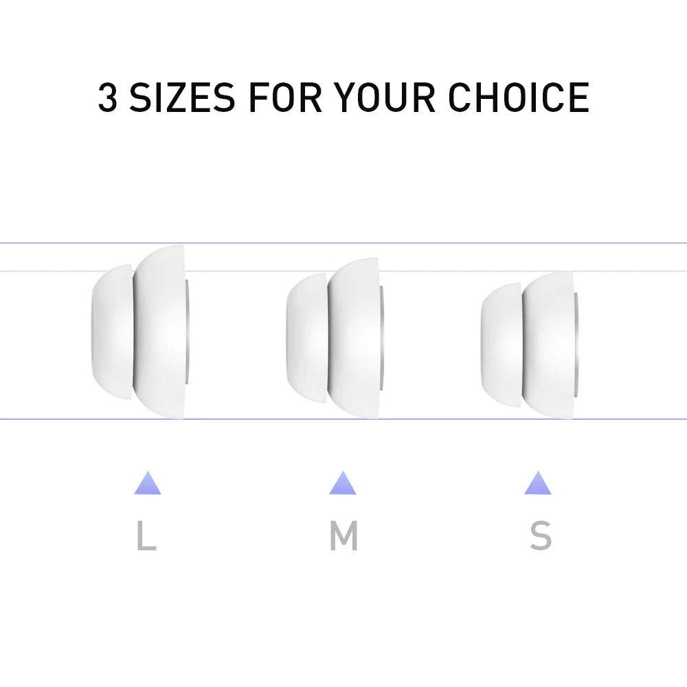 Hearing Aid Accessories 6 Double-Layer Ear Domes