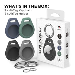 Airtag Holder Air Tag Case with Keychain