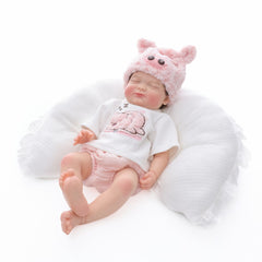 close mouth Pippa | Realistic Silicone Newborn Baby Doll