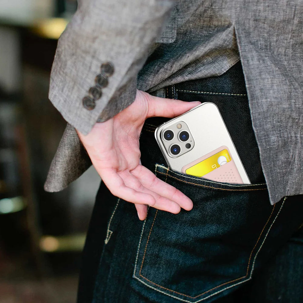 Magnetic iPhone x Card Holder Case Compatible with iPhone 12