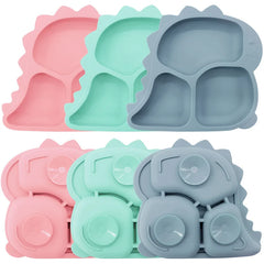 Dino Silicone Baby Feeding Set | Best Baby Utensils